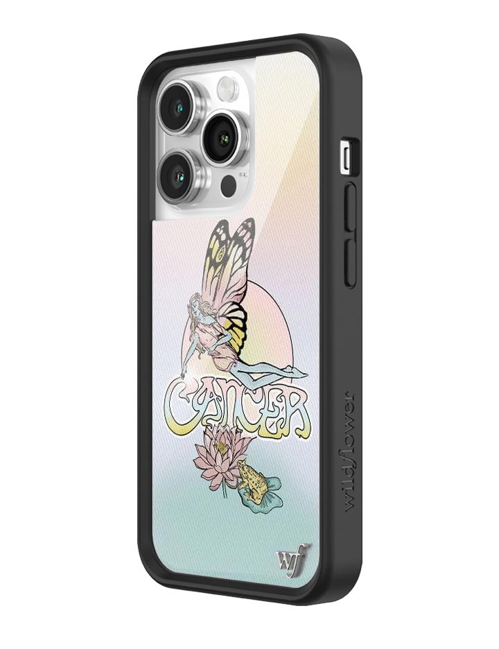 Cancer Zodiac iPhone Case with Fairy and Toad Art - Image 6