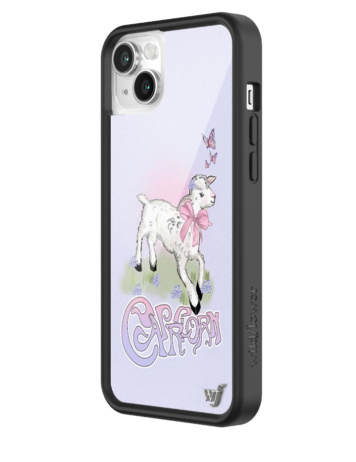 Capricorn Goat iPhone Case Lavender Protective Phone Cover - Image 2
