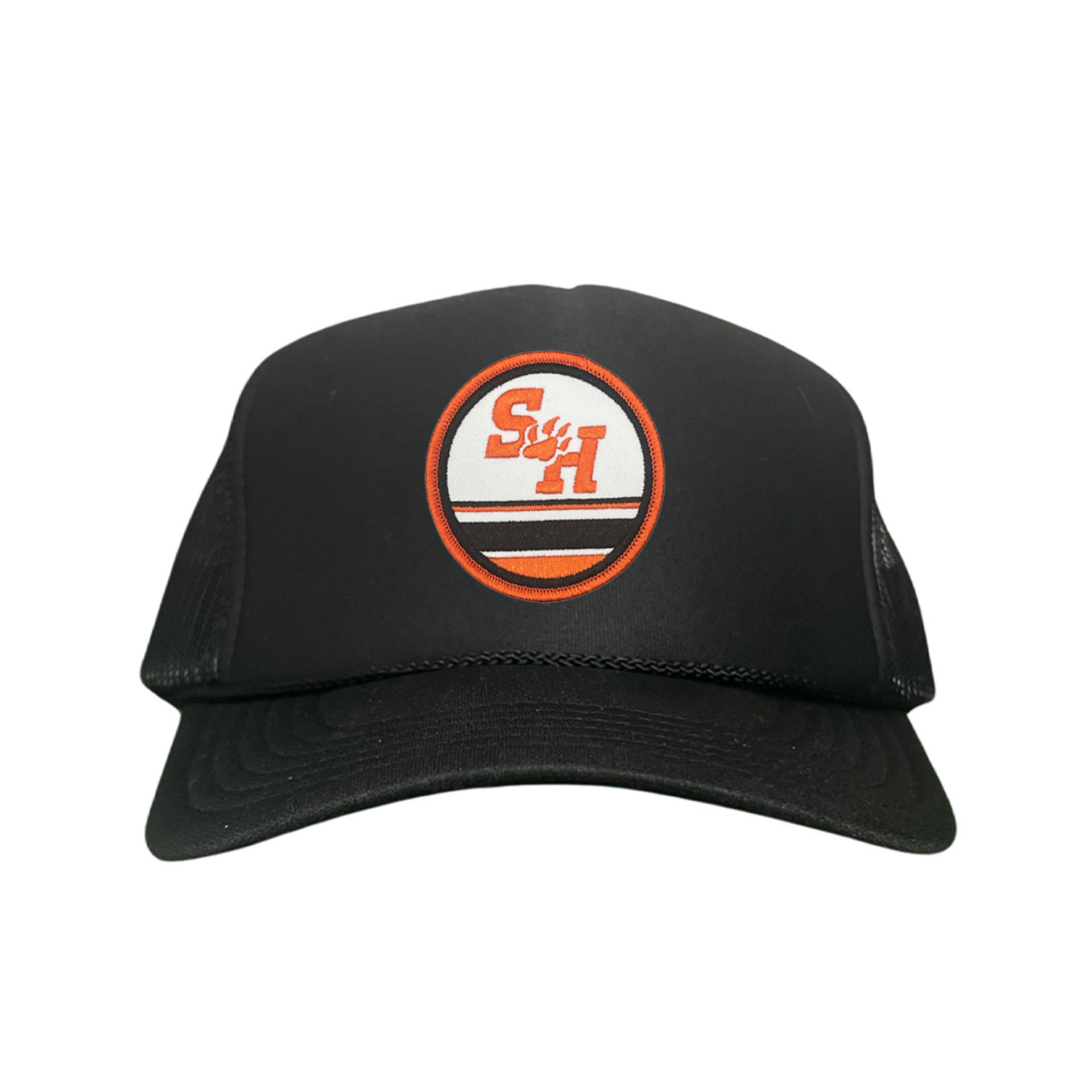 Sam Houston State Paw Circle Curved Bill Mesh Snapback