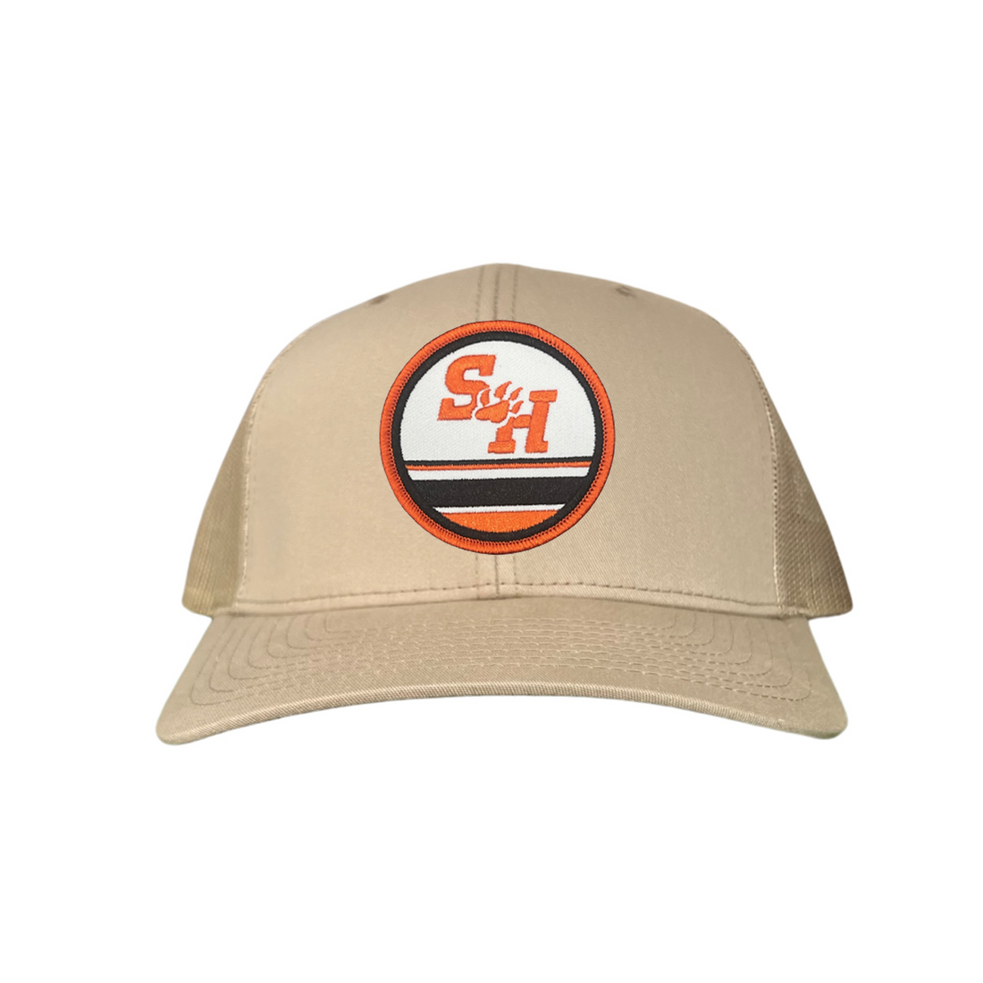 Sam Houston State Paw Circle Curved Bill Mesh Snapback