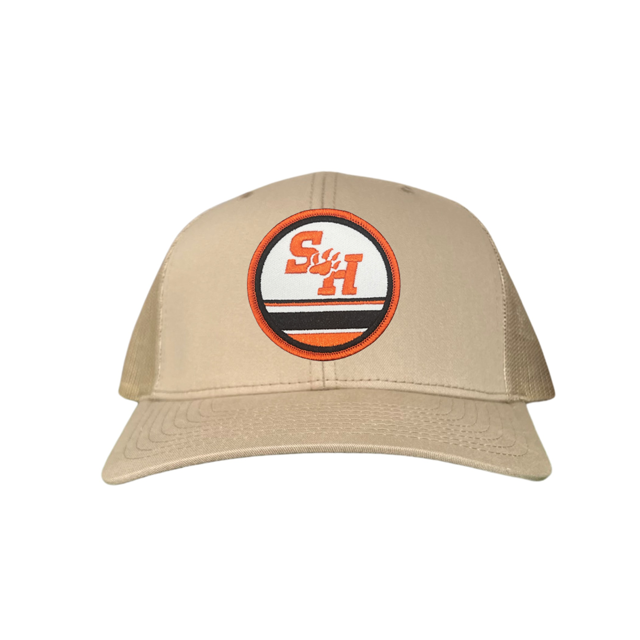 Sam Houston State Paw Circle Curved Bill Mesh Snapback