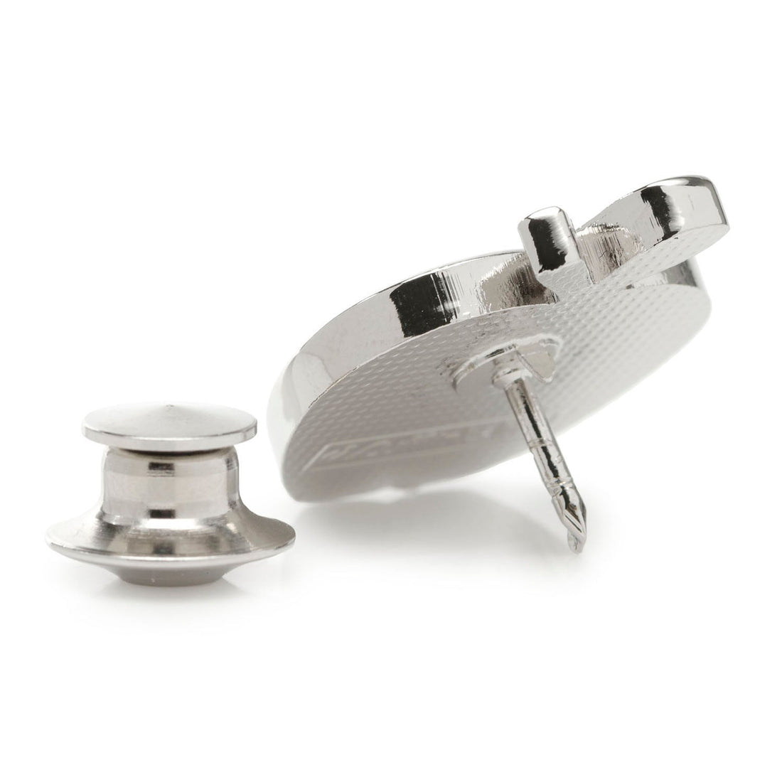 Silver Tone Apple Lapel Pin for Teachers and School Events - Image 3