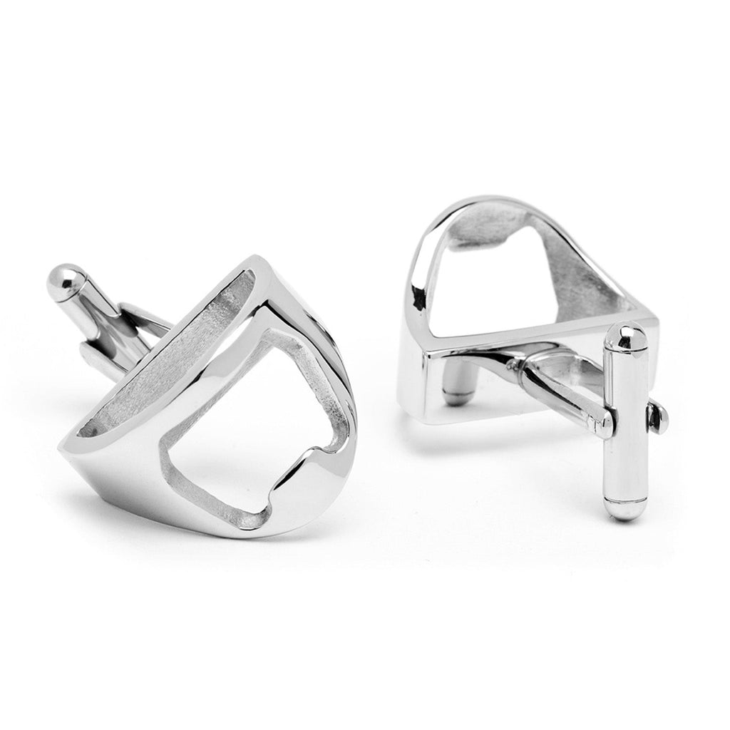 Stainless Steel Bottle Opener Cufflinks for Men - Image 2