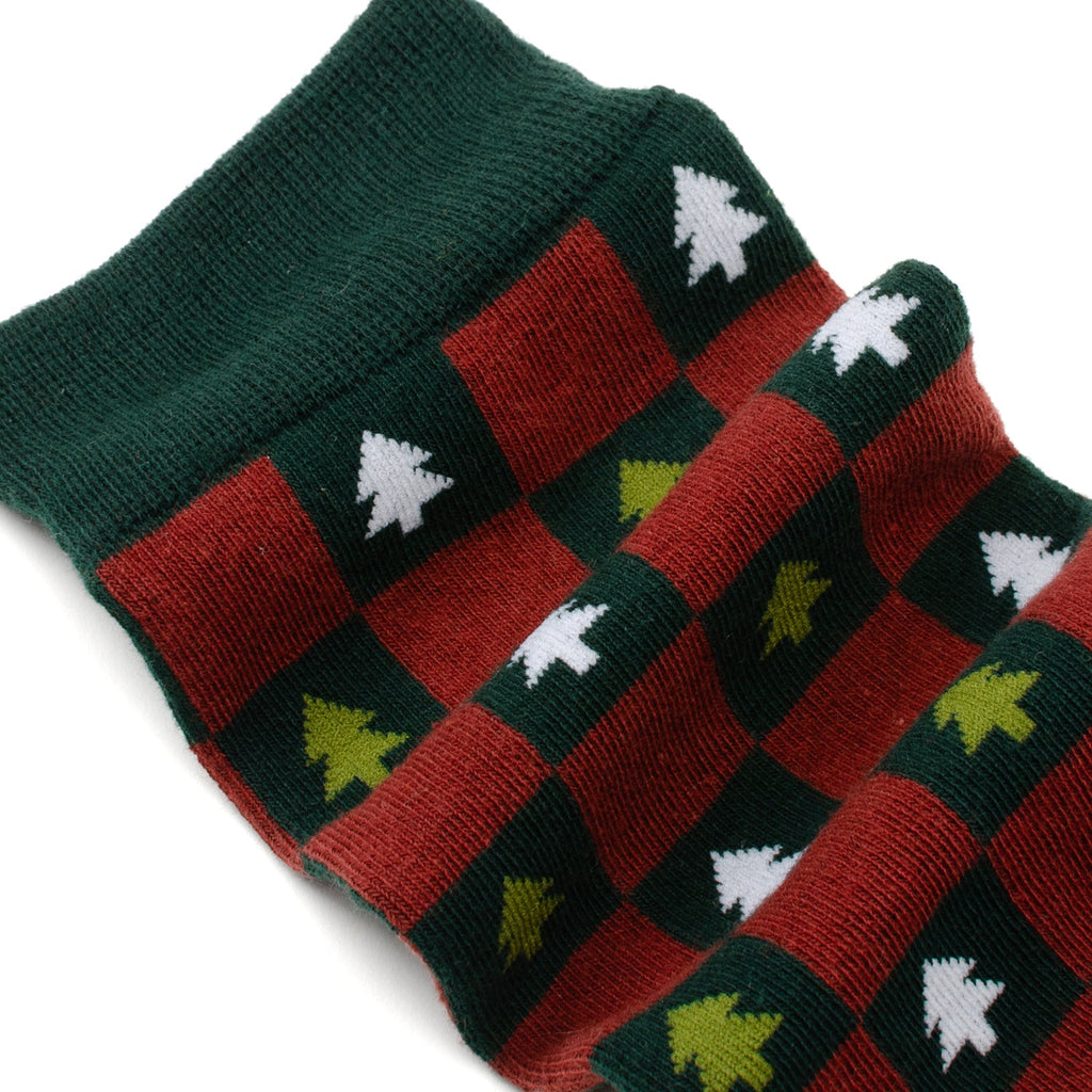 Seasonal Holiday Print Crew Sock 3-Pack Autumn Halloween Xmas - Image 7