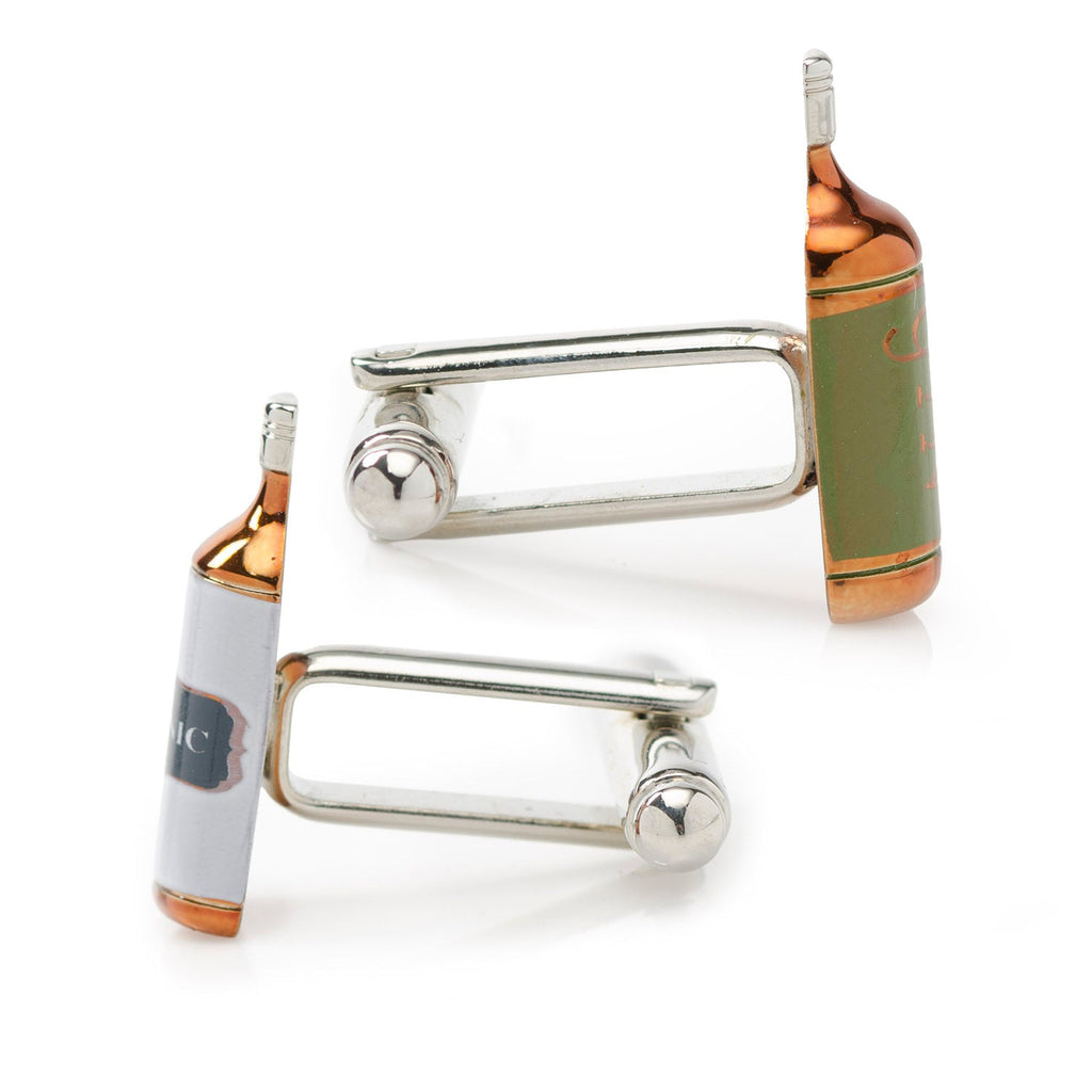 Gin and Tonic Bottle Novelty Cufflinks for Formal Wear - Image 4