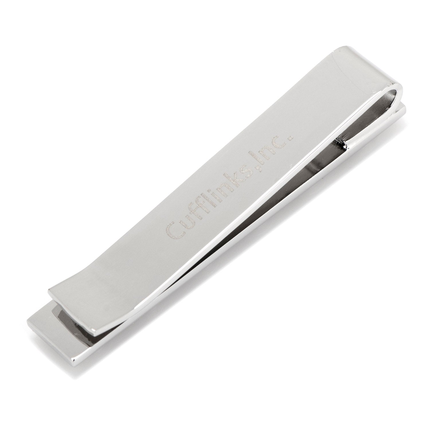 Silver Building Block Tie Bar for Men Playful Formal Accessory - Image 3