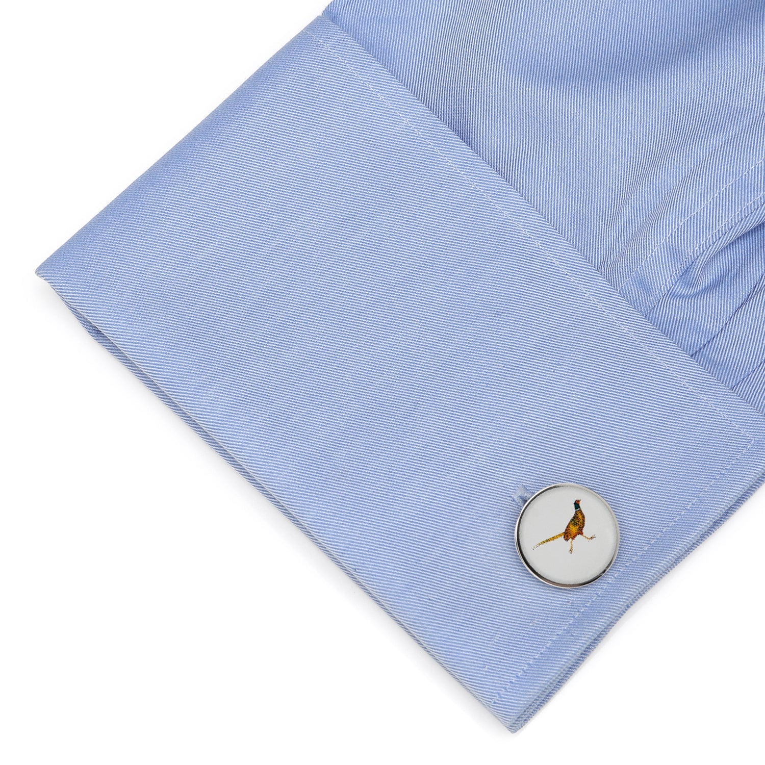 Pheasant Bird Cufflinks for Hunters and Wildlife Enthusiasts - Image 3