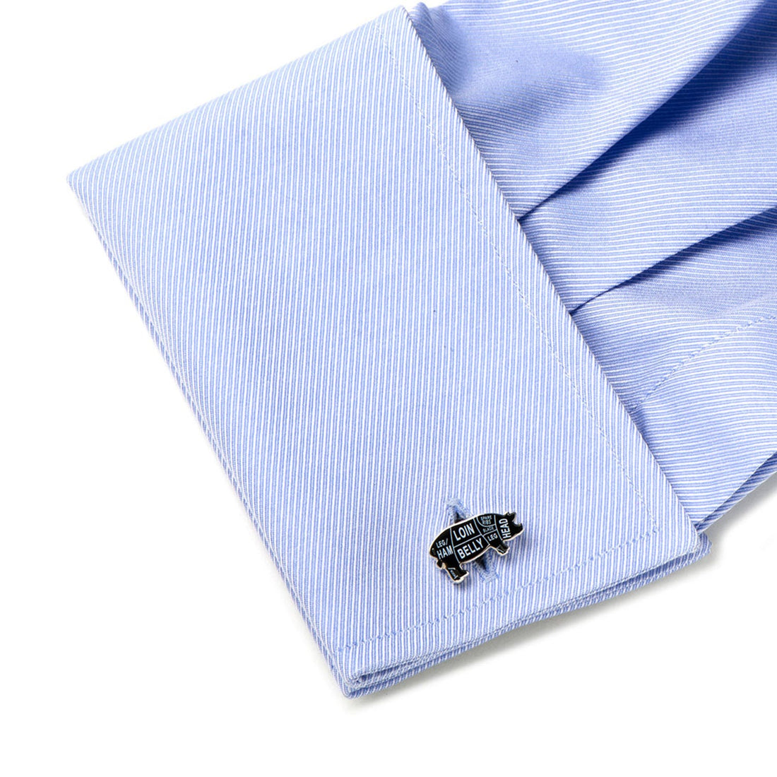 Pork Butcher Cuts Cufflinks for Meat Lovers and Foodies - Image 3