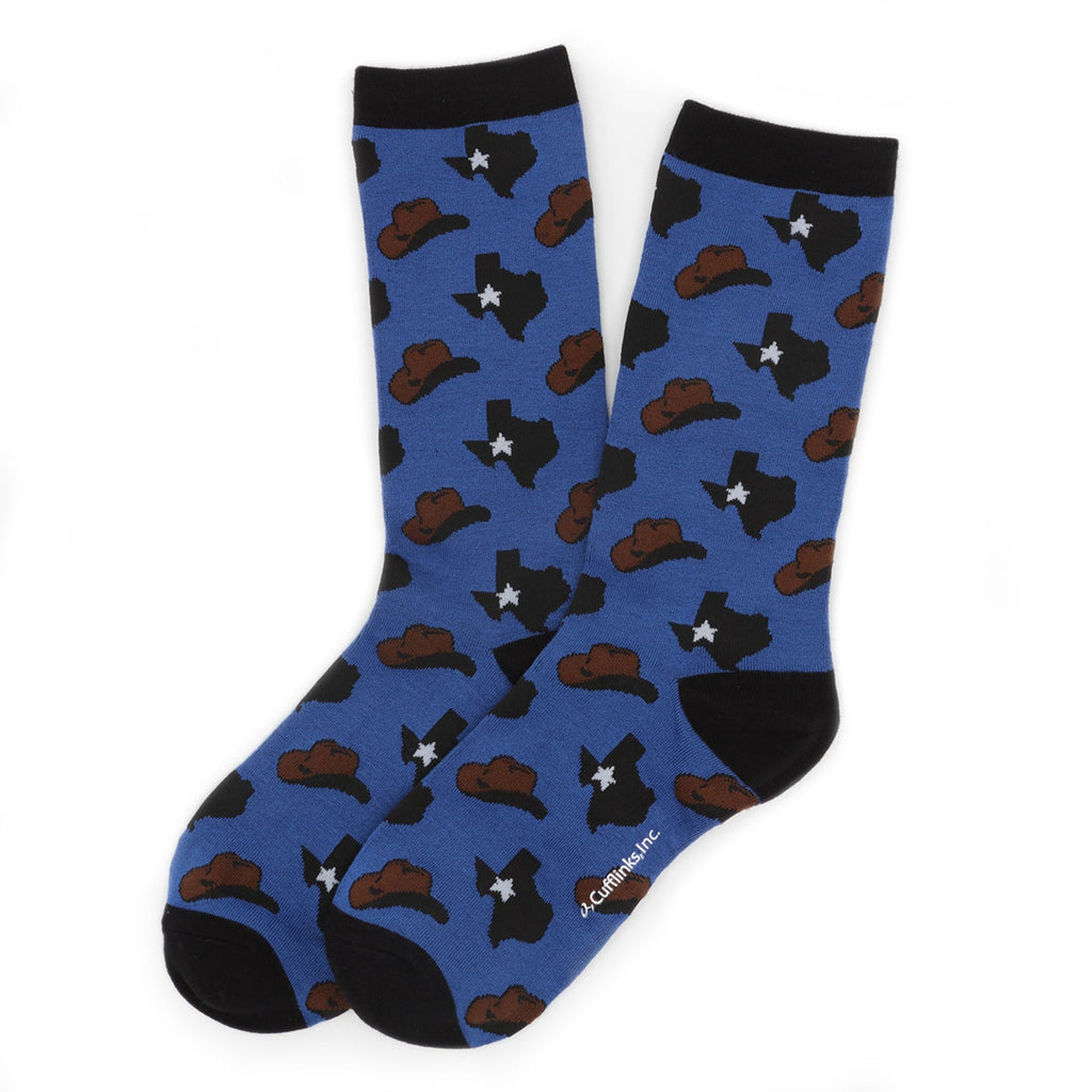 Texas Theme 3 Pack Crew Socks Gift Set for Men - Image 5