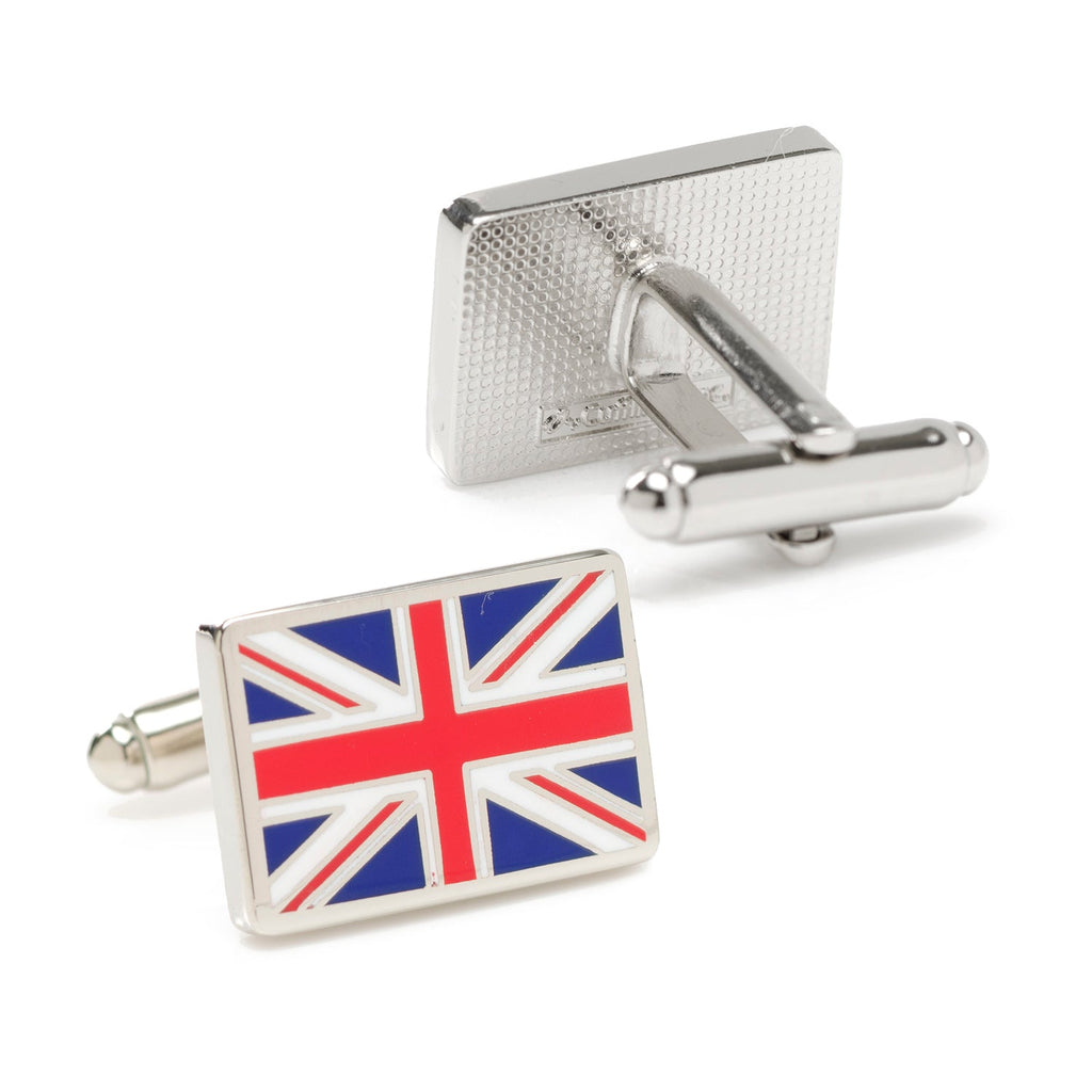 United Kingdom Flag Rectangular Cufflinks Union Jack Design - Image 2