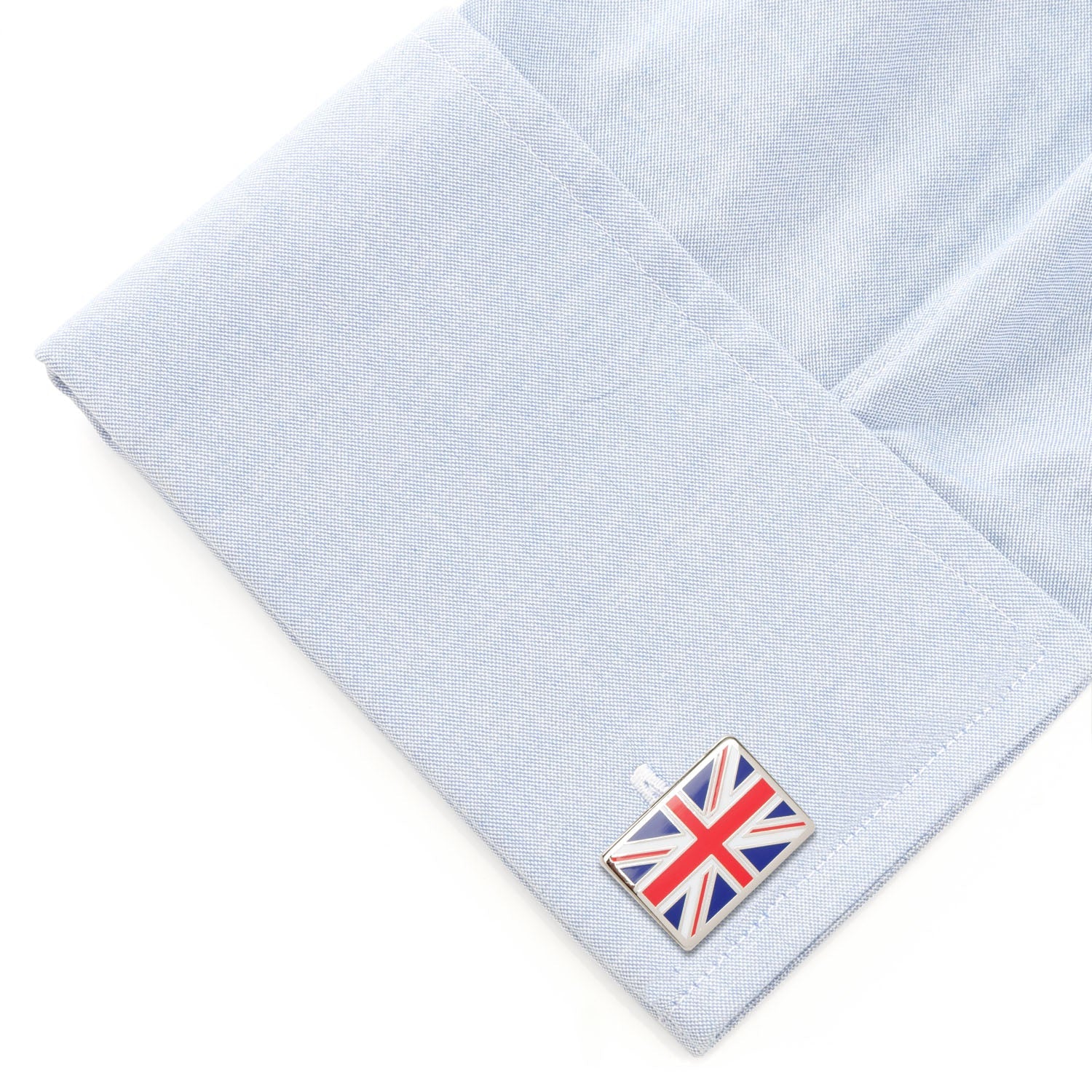 United Kingdom Flag Rectangular Cufflinks Union Jack Design - Image 3