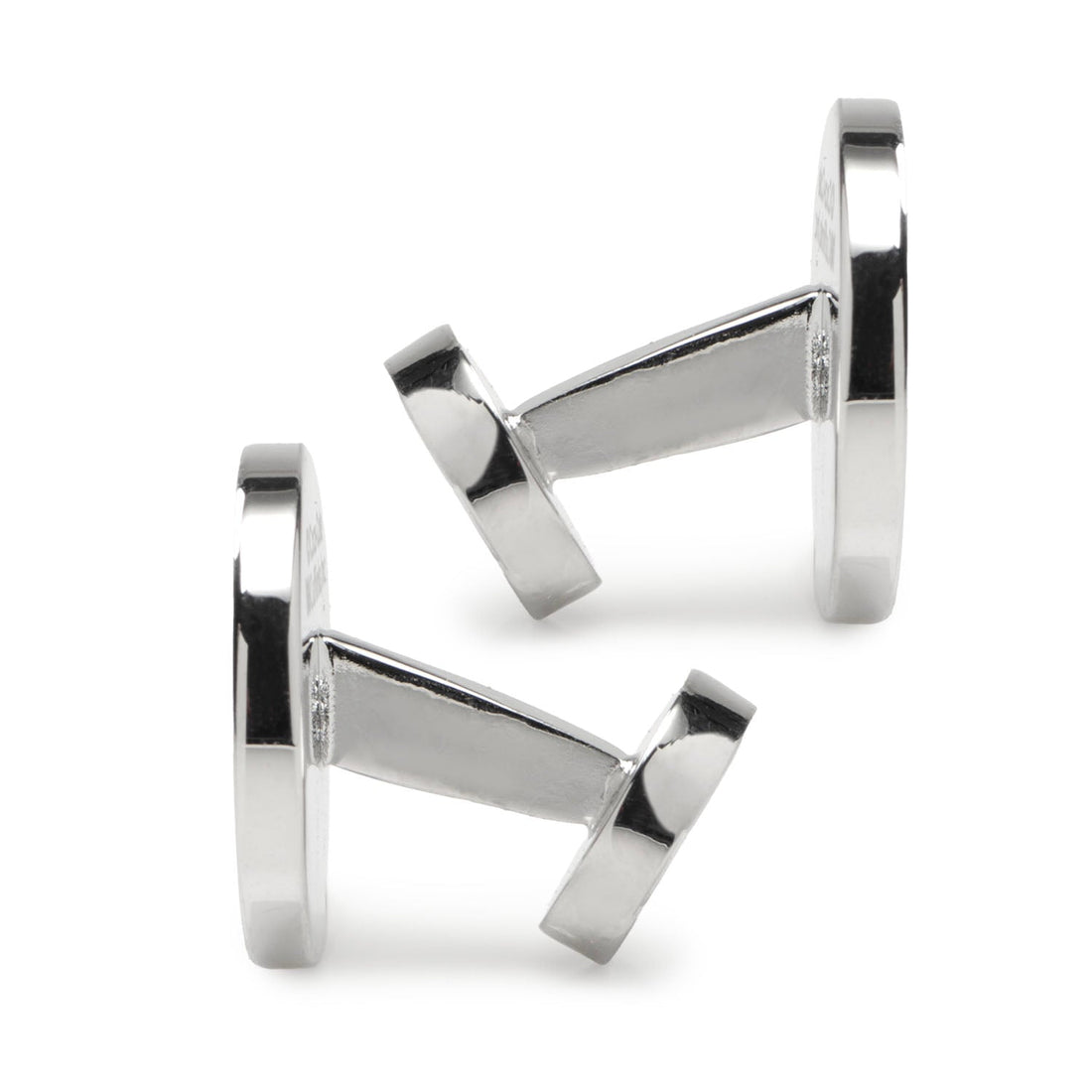Coca-Cola Logo Round Cufflinks in Red and Green Enamel - Image 4