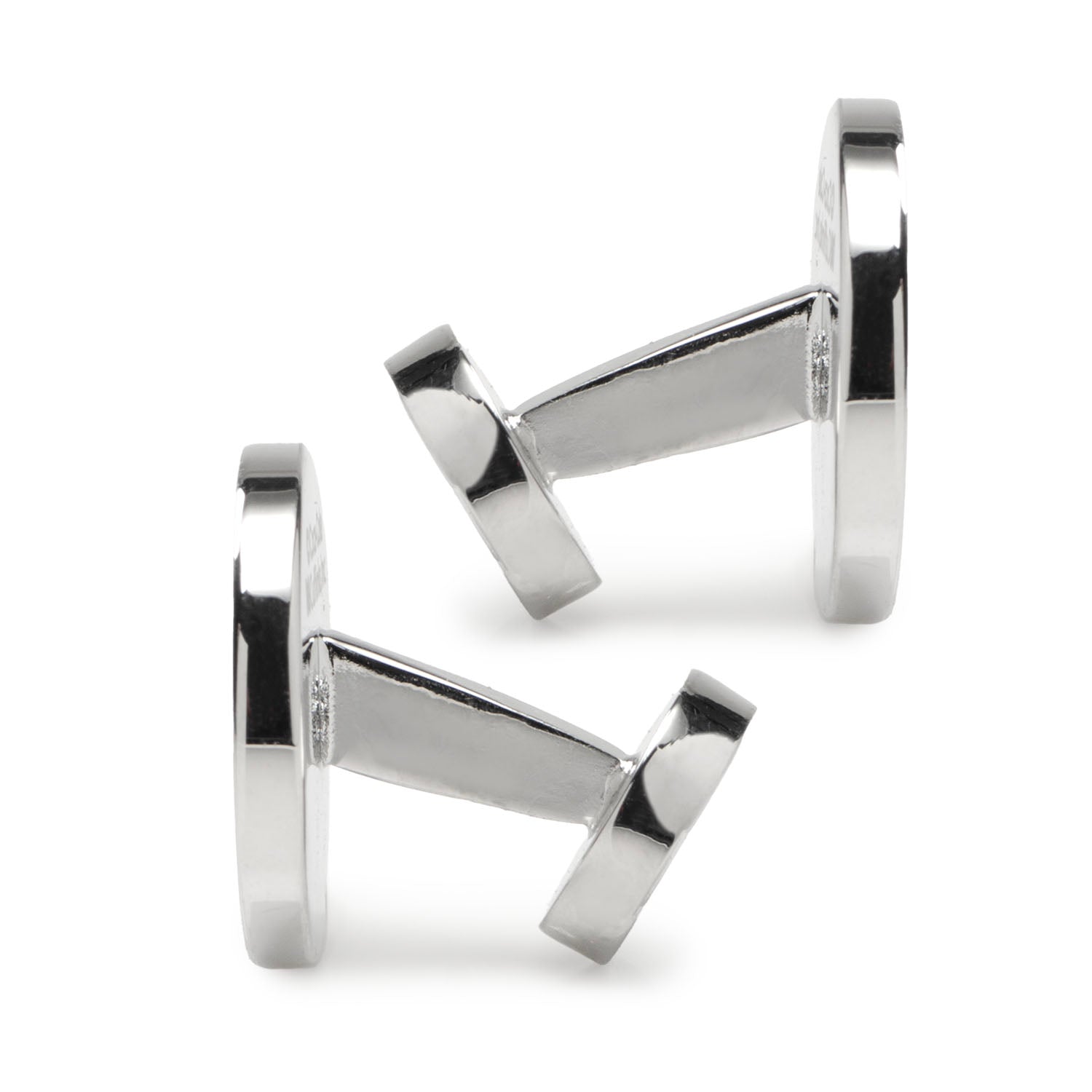 Coca-Cola Logo Round Cufflinks in Red and Green Enamel - Image 4