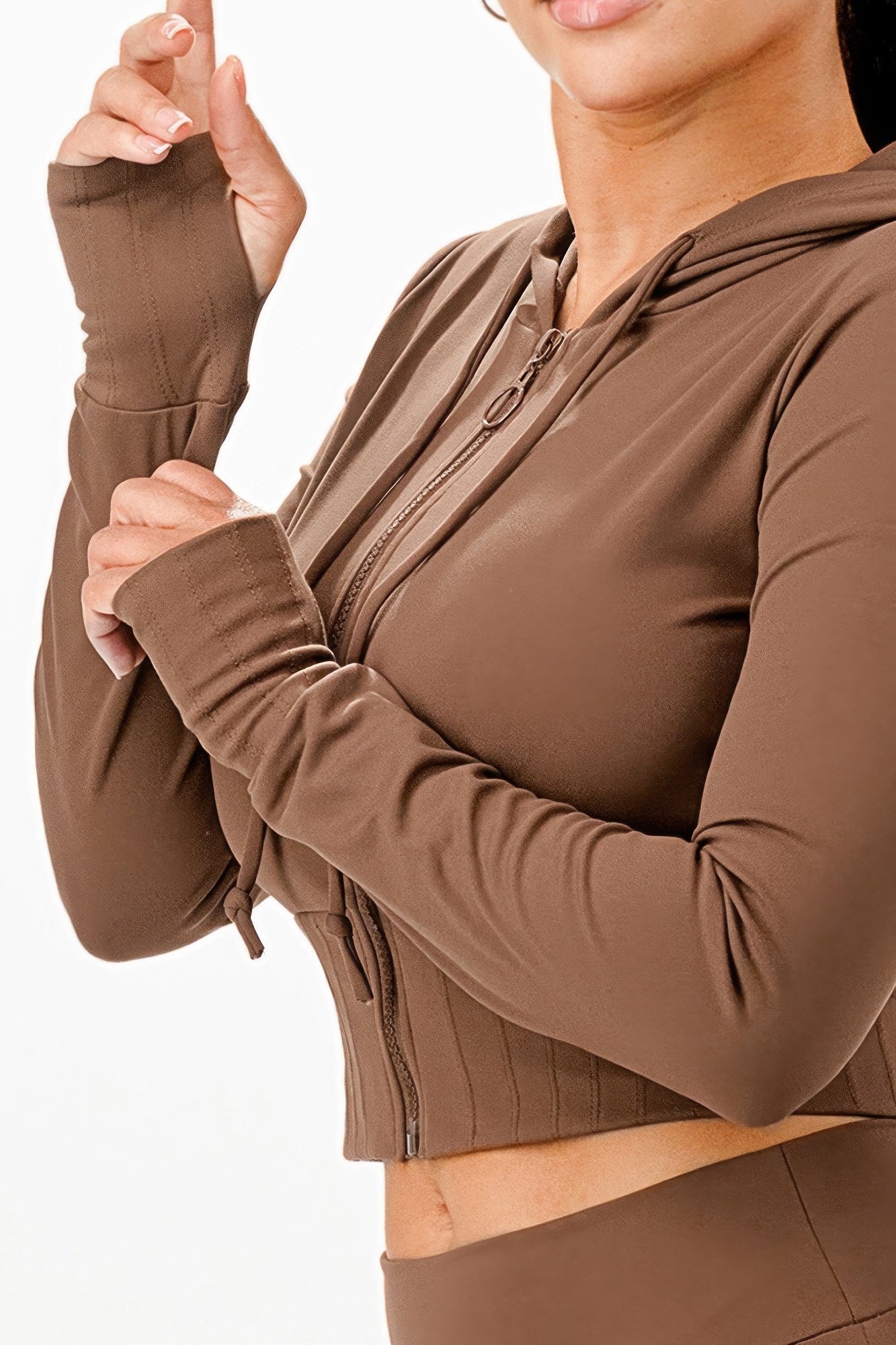 Butter Soft Crop Hoodie And Flare Pants Set