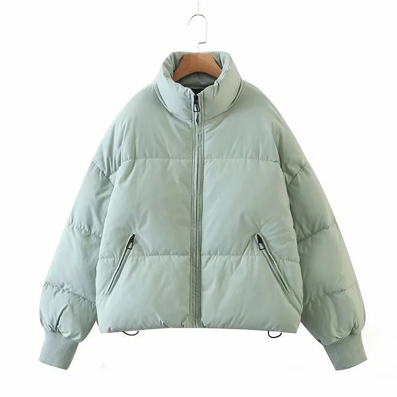 Women's Loose Fit Puffer Jacket Harajuku Style Warm - Image 13