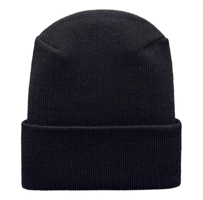Haakwear Silent Luxury H Stitch Circular Knit Cuffed Beanie, Patented, Designed and Made in USA
