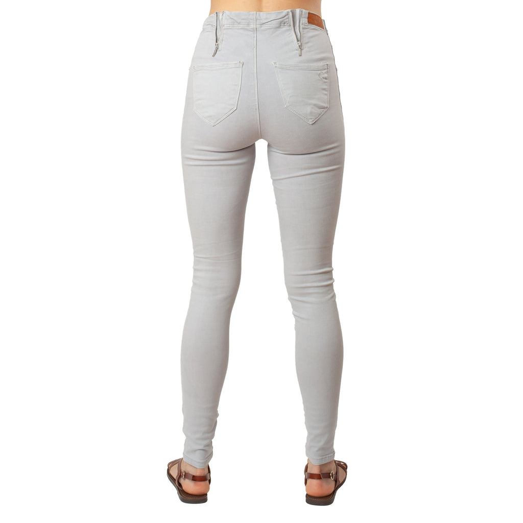 Light Grey Jeans Basic Signature Style