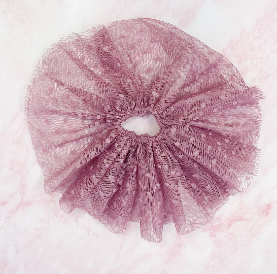Romantic Tule Hair Scrunch