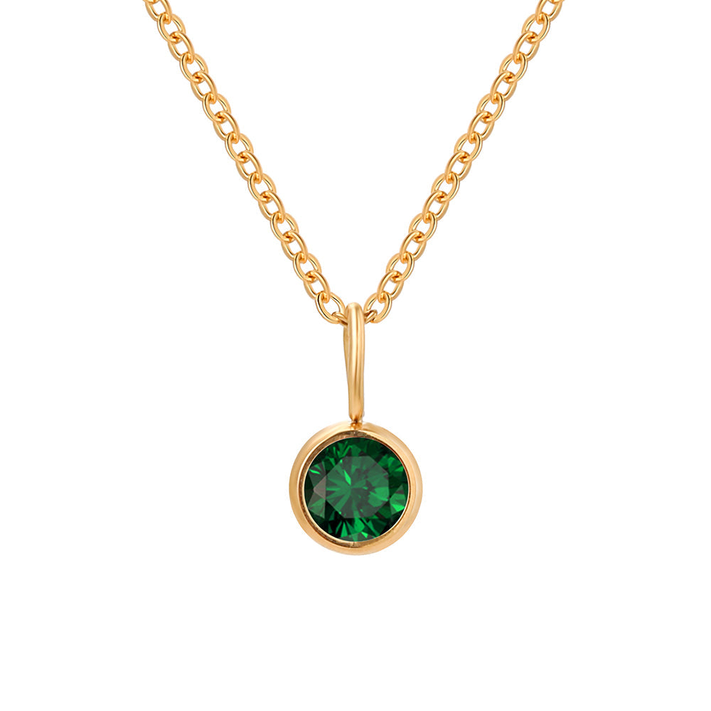 Lumière Birthstone Necklace Month & Zodiac Collection