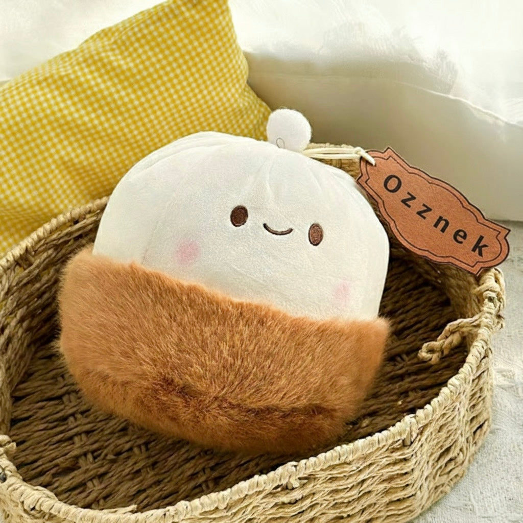 Kawaii Stuffed xiǎo lóng bāo Dumpling Plushie |Cute Gift Plush Toy for Kids