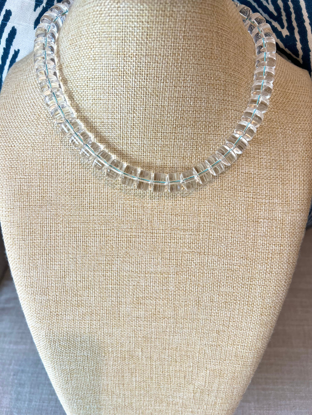 Clear Quartz Bead Necklace