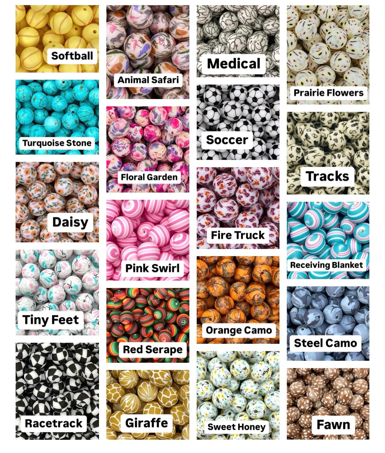 Racetrack Pacifier Clip