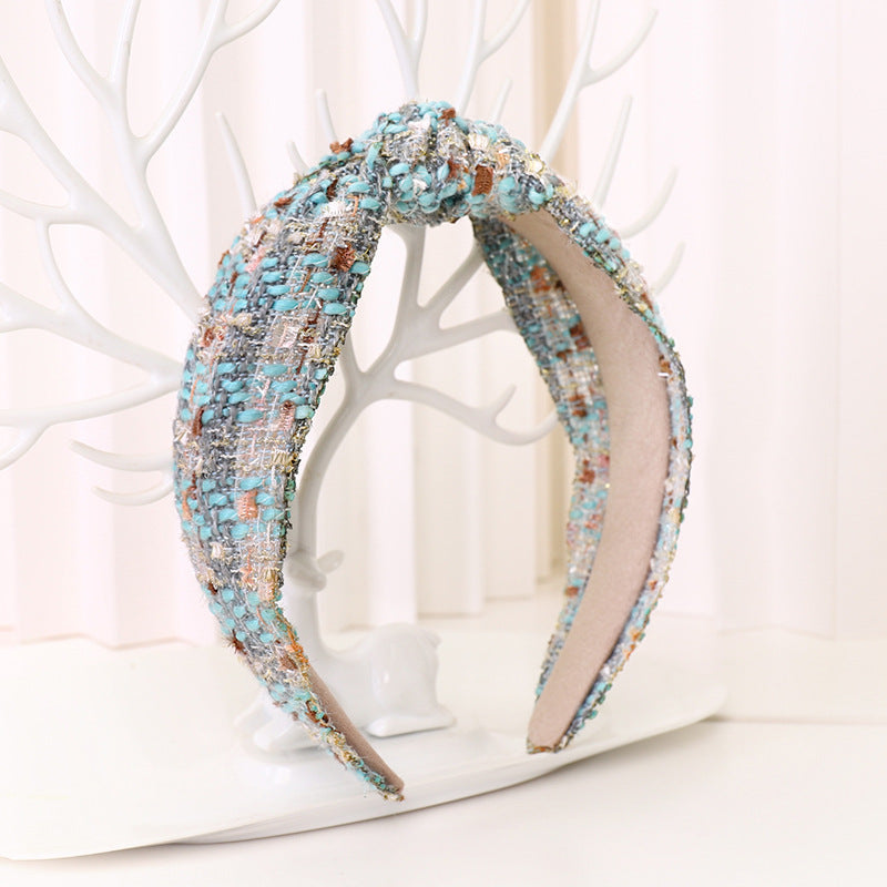 Chic Woolen Knot Headband - Comfortable & Stylish Hair Accessory - Image 8