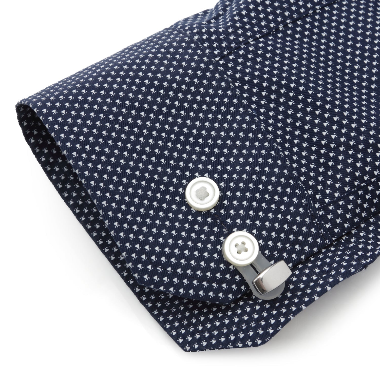 Clear Silicone Cufflink Adapters for Standard Dress Shirts - Image 3