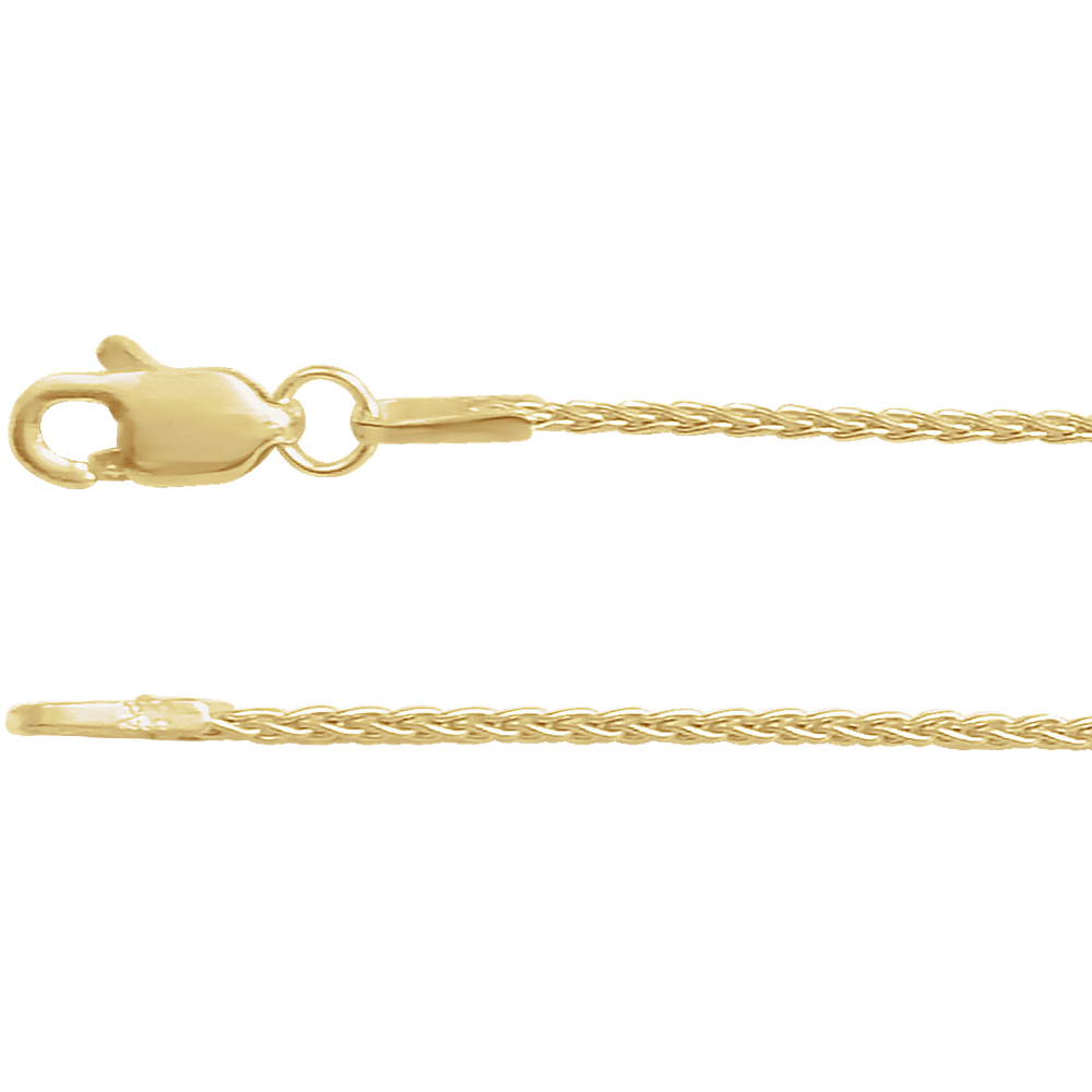 Épi Solaire 14K Gold-Filled & Solid Gold Wheat Chain