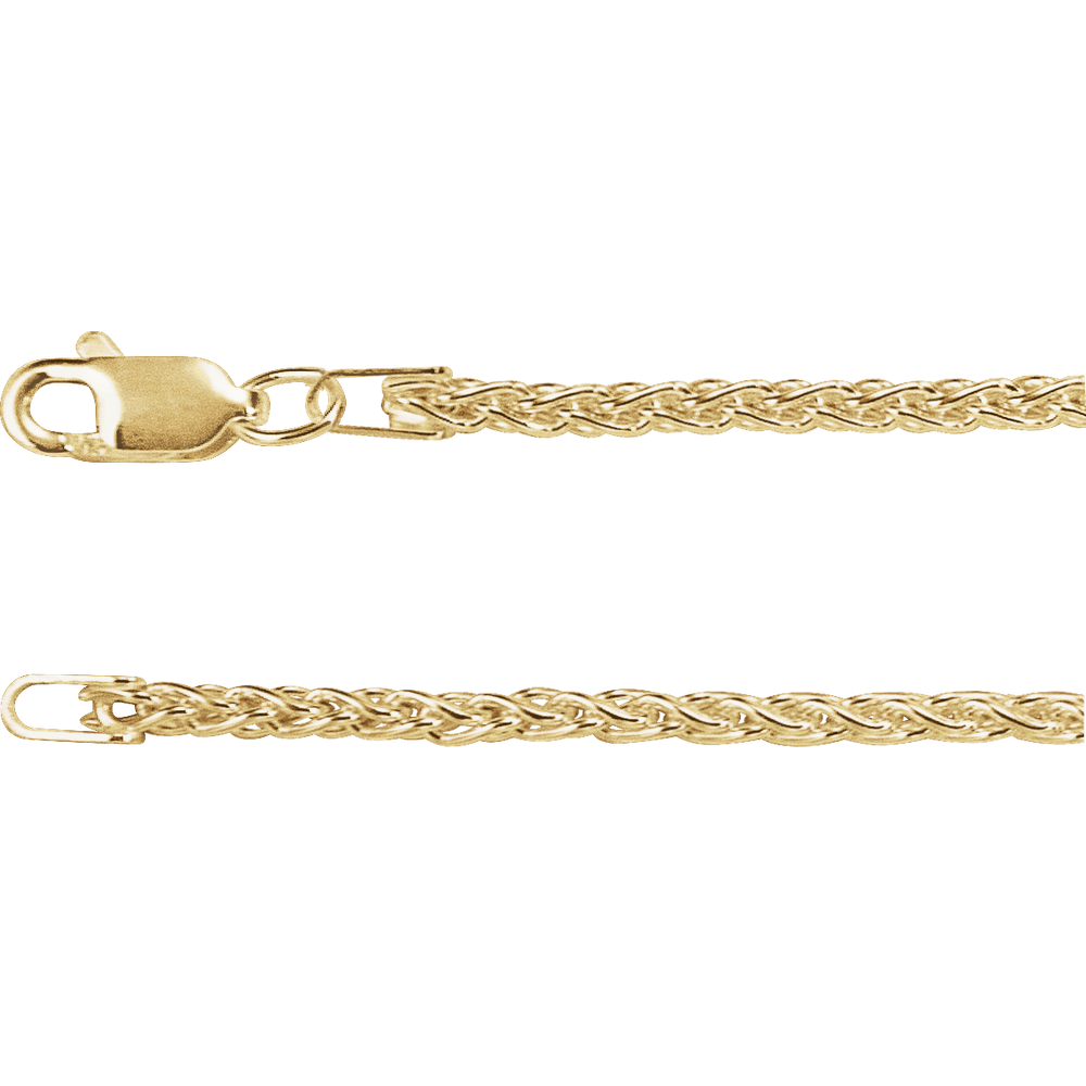 Épi Solaire 14K Gold-Filled & Solid Gold Wheat Chain