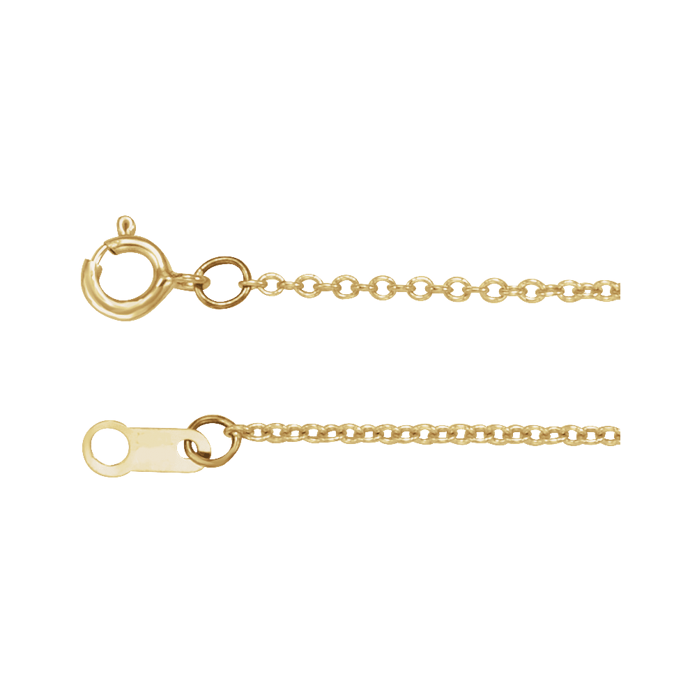 Amélie 14K Gold-Filled 1 mm Cable Chain Necklace