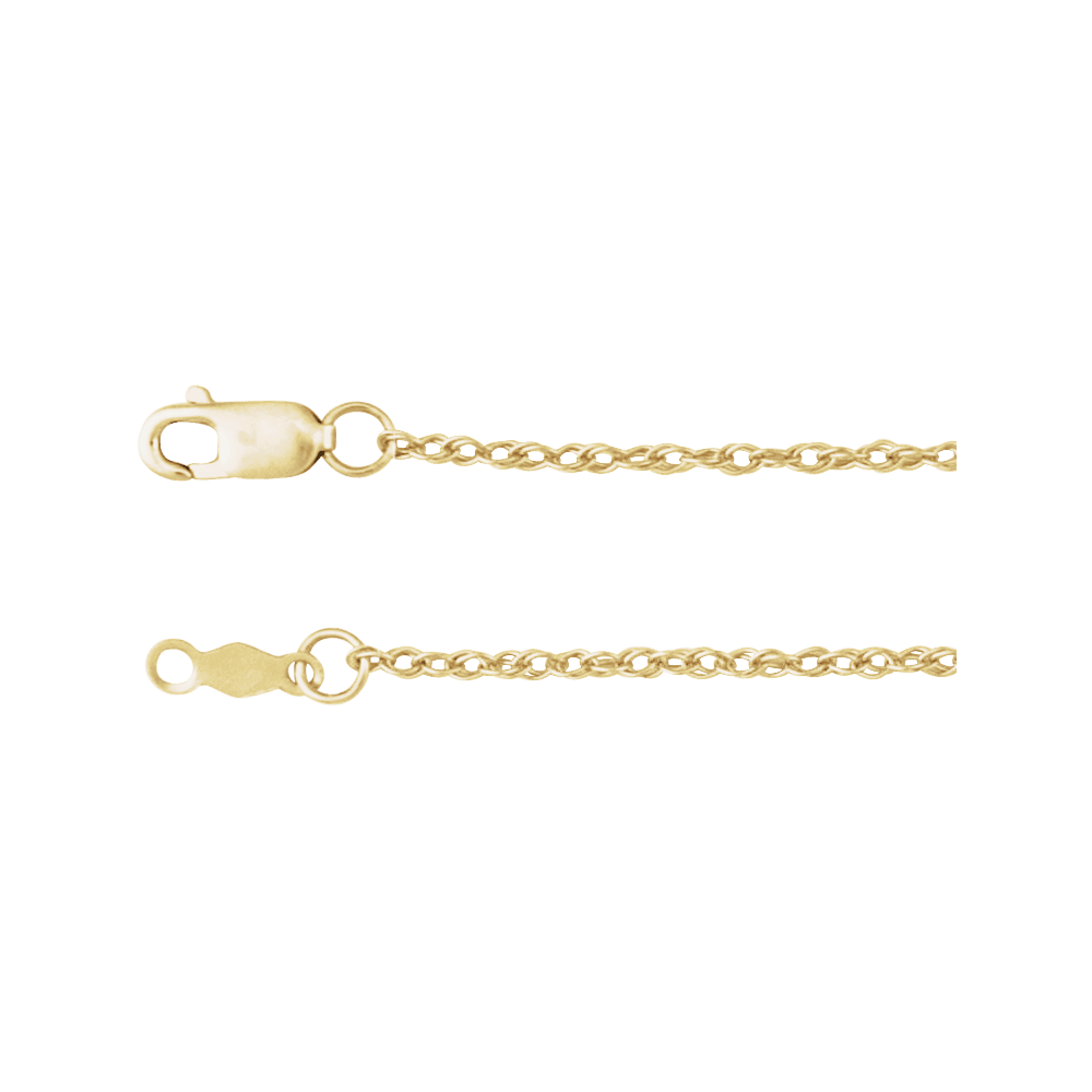 Oréane 14K Yellow Gold Rope Chain - Gold Filled or Solid Gold