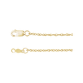 Oréane 14K Yellow Gold Rope Chain - Gold Filled or Solid Gold