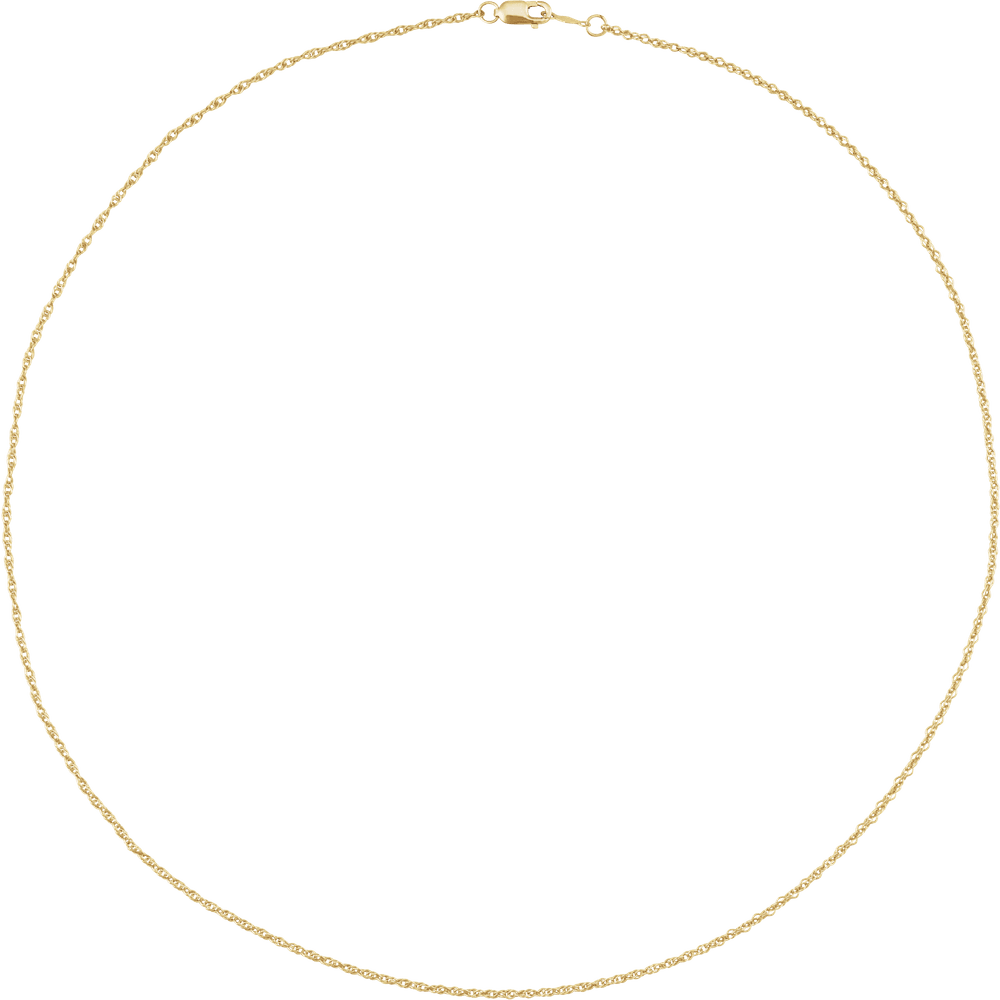 Oréane 14K Yellow Gold Rope Chain - Gold Filled or Solid Gold