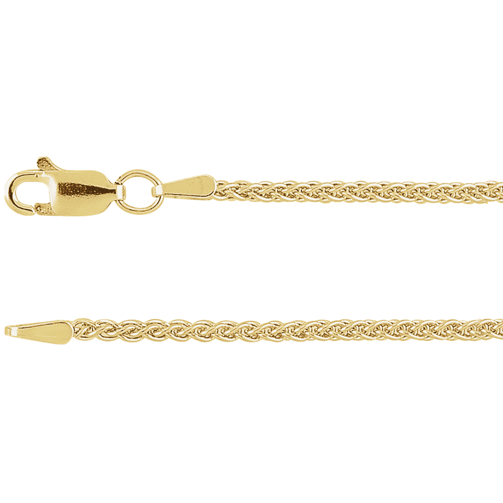 Épi Solaire 14K Gold-Filled & Solid Gold Wheat Chain