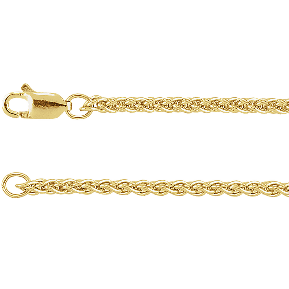 Épi Solaire 14K Gold-Filled & Solid Gold Wheat Chain