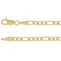 Maëlle 14K Solid Gold Figaro Chain