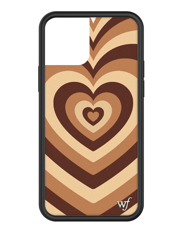 Latte Love | Brown iPhone Case
