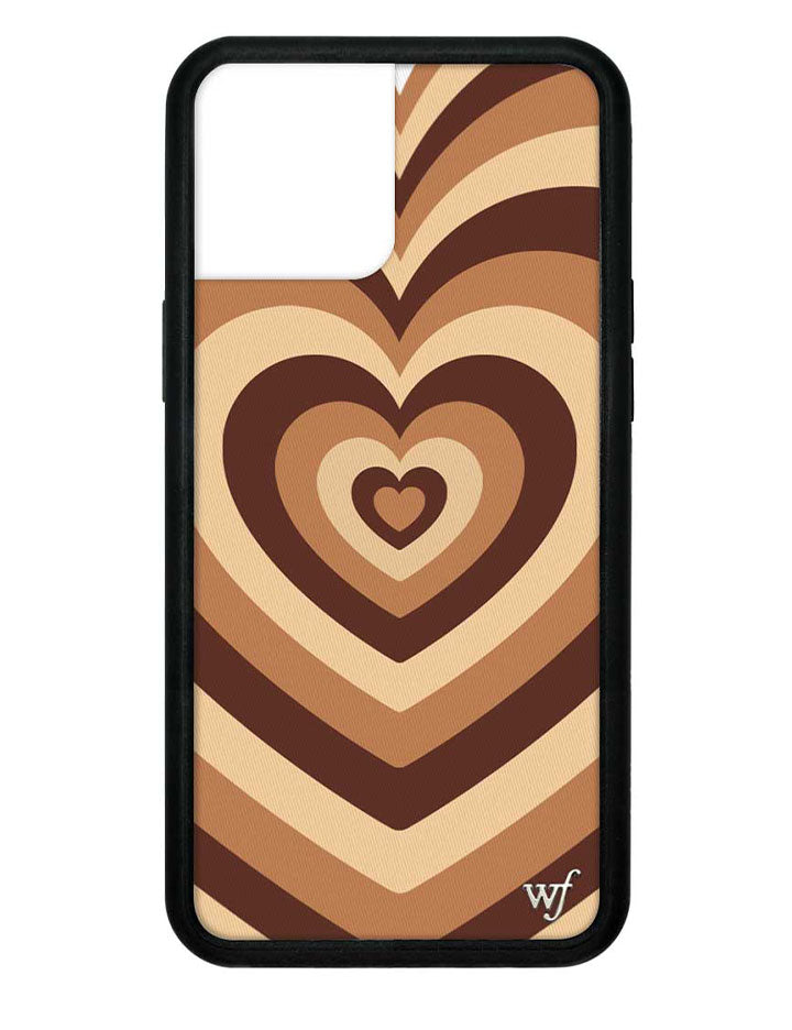 Latte Love | Brown iPhone Case
