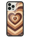 Latte Love | Brown iPhone Case