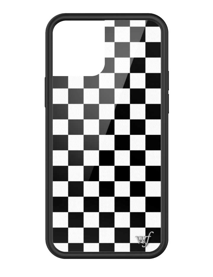 Checkers | Black iPhone Case