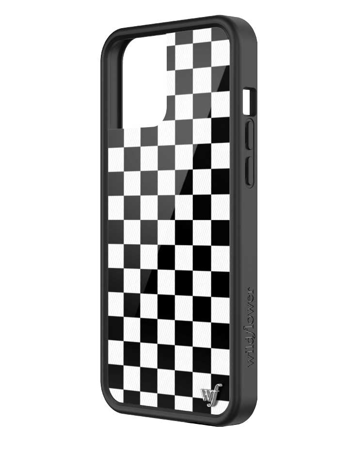 Checkers | Black iPhone Case