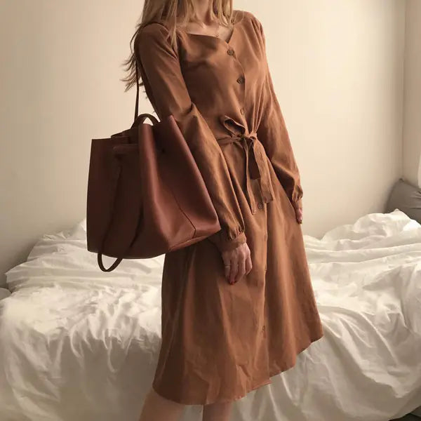 Retro Large Capacity Tote Shoulder Bag for Women