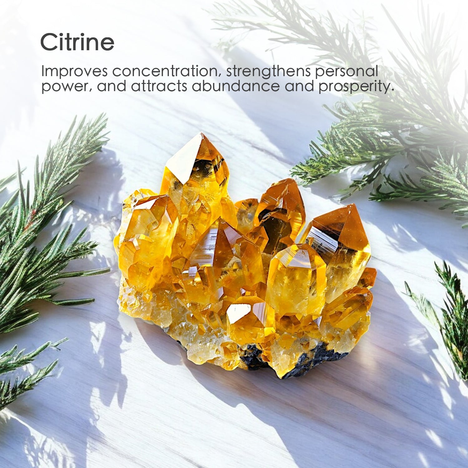 Solar Plexus Chakra Crystal-Enhanced Premium Coconut-Soy Wax Melts