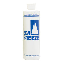 Bottle of Sea Breeze Antiseptic astringent for skin and scalp use
