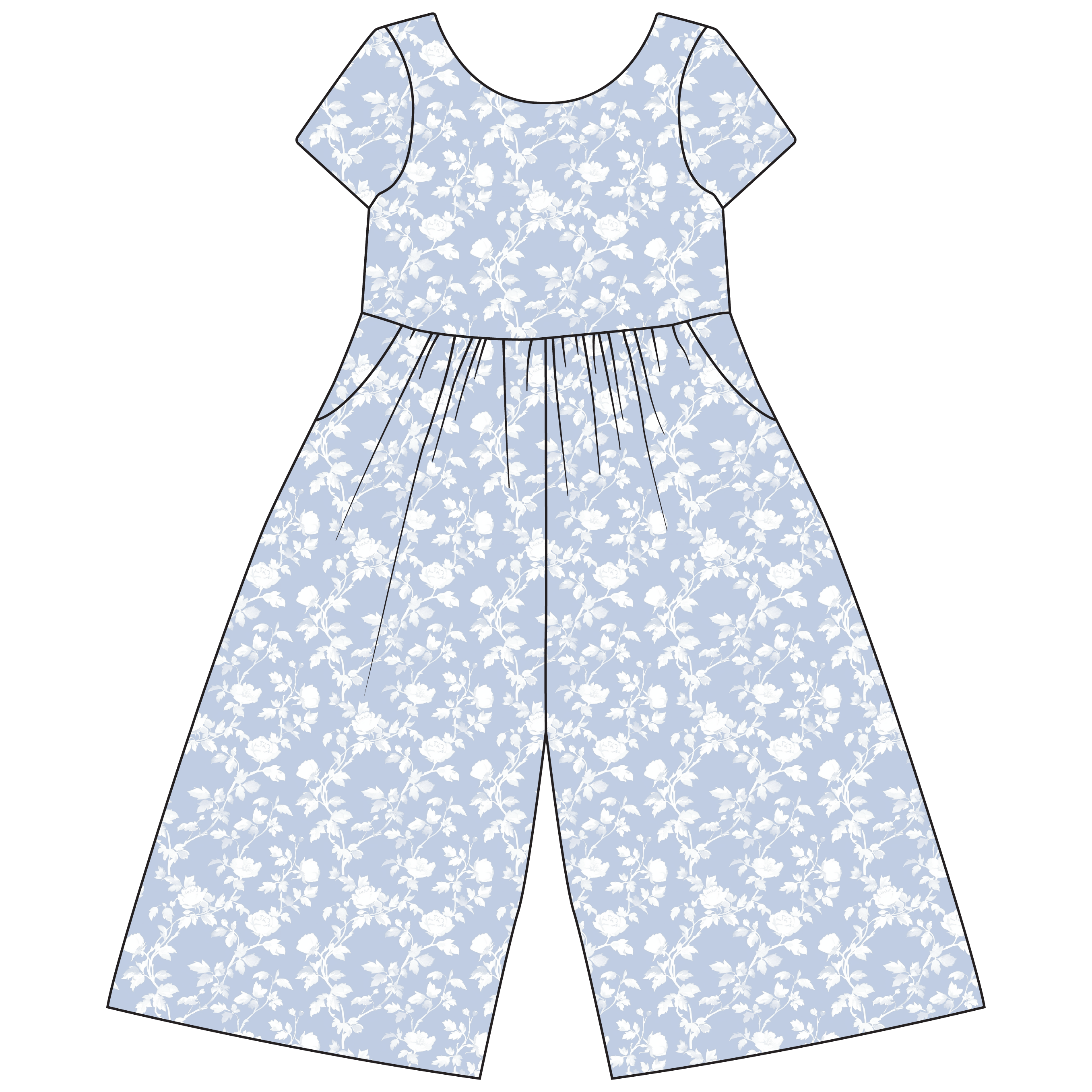 Claire Bamboo Leggy Romper (Pre-Order)