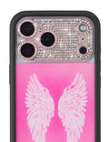 Pink Crystal Camera Lens Protector Cover for iPhone