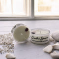 Coastal Dreams, Premium Coconut-Soy Wax Tea Light Crystal Candle, 1oz