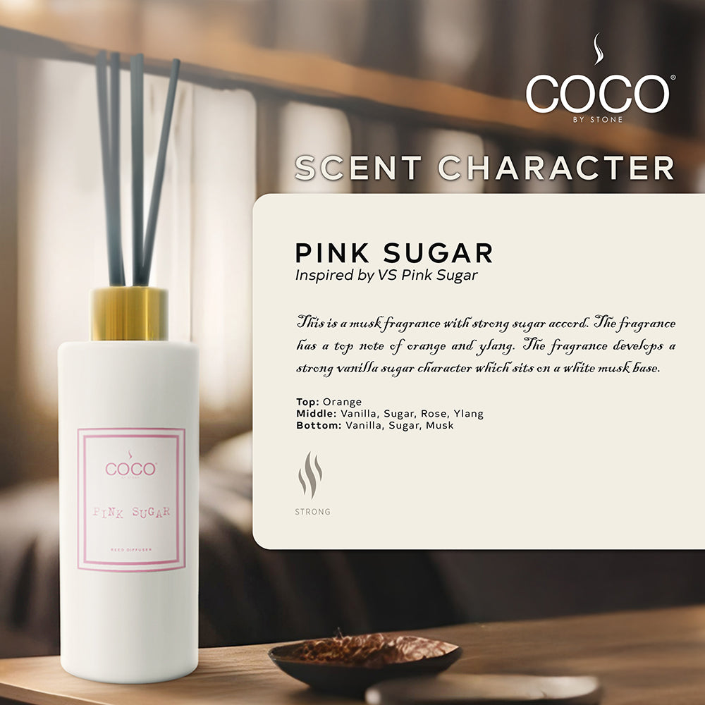5oz Pink Sugar Reed Diffuser