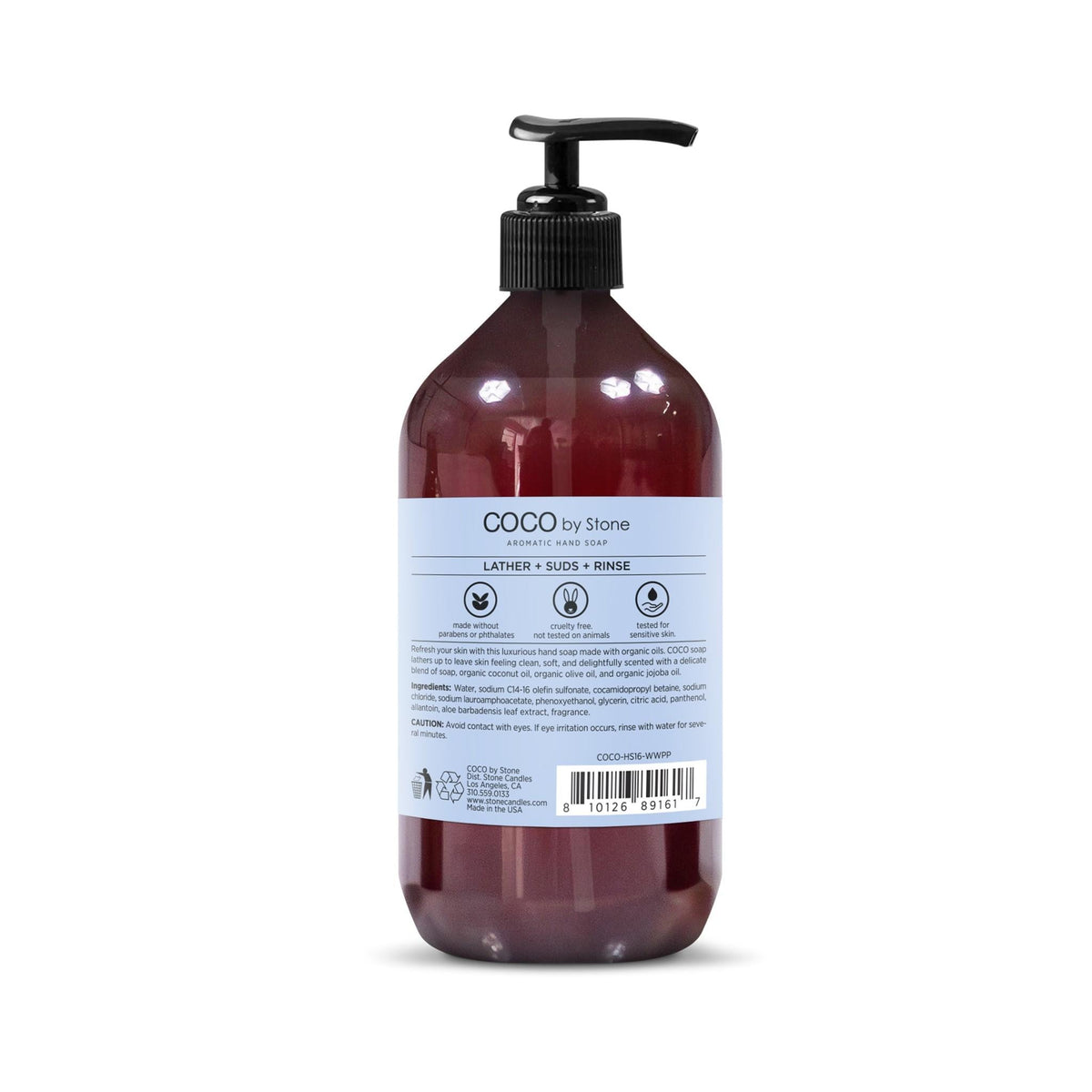 White Woods Pomegranate Peony Aromatic Hand Soap - Image 9